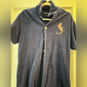 Bonobos Terry Cloth  Shirt with Iguana
